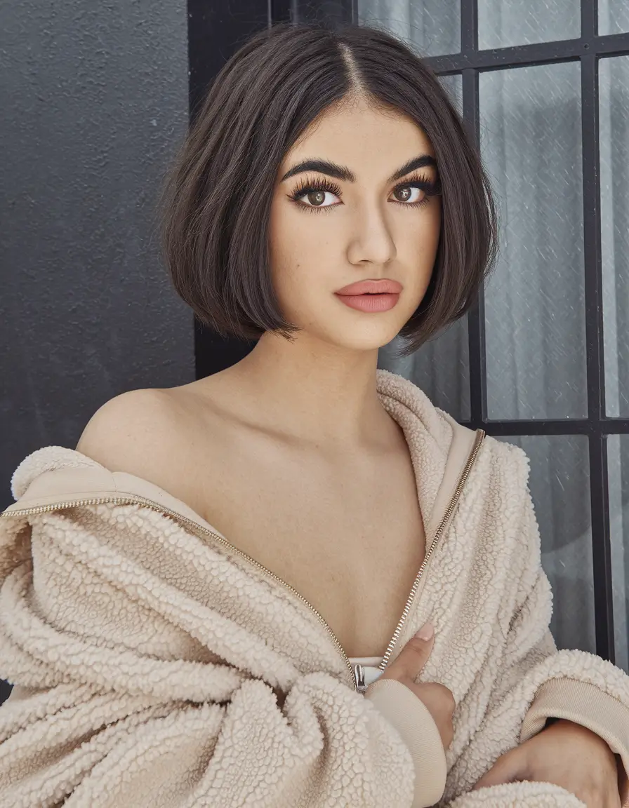 winter bob haircuts ideas 2025 2026 Chic Cozy Statement
