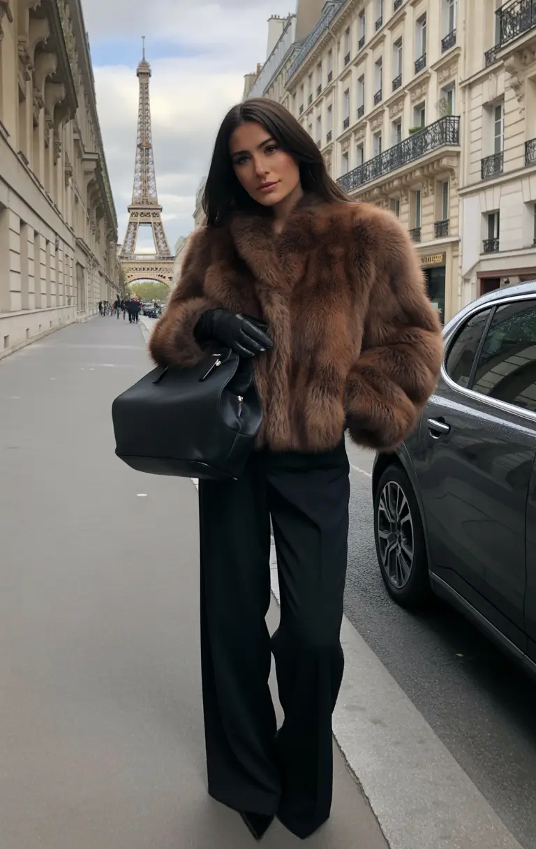 Winter Fashion Outfits 2025 / 2026 Trends Guide Parisian Fur Sophistication