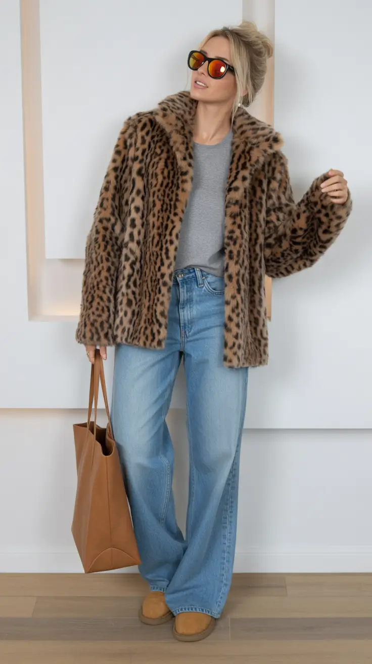 Winter Fashion Outfits 2025 / 2026 Trends Guide Leopard Print Revival