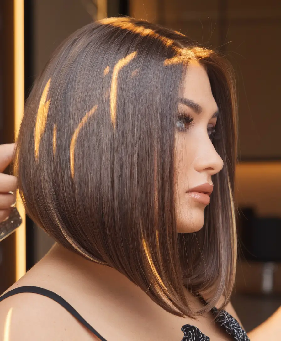 Winter Haircuts 2025–2026 Trends & Styles Angled Bob Elegance