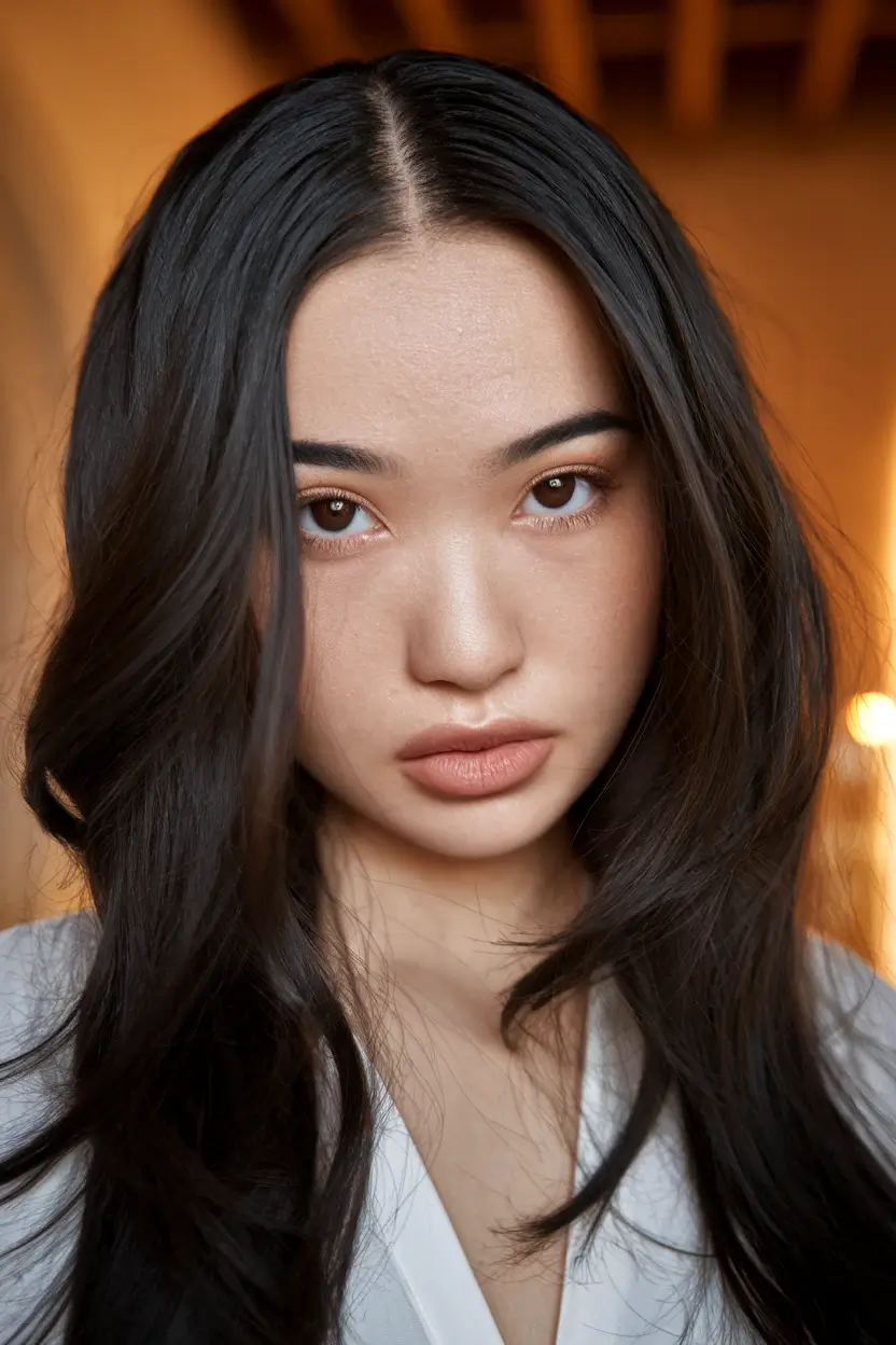 Winter Haircuts 2025–2026 Trends & Styles Dark Flowing Layers