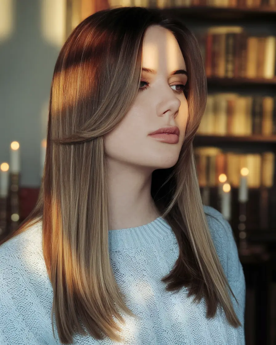Winter Haircuts 2025–2026 Trends & Styles Long Layers With Subtle Movement