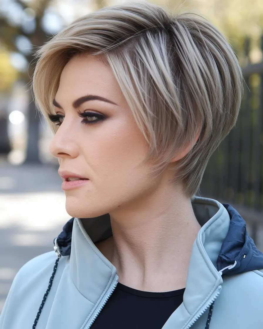 Winter Pixie Haircuts 2025-2026 Trends Pixie-Bob Fusion with Chic Layers