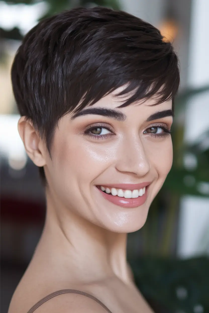 Winter Pixie Haircuts 2025–2026 Trends Soft Pixie with Feminine Charm