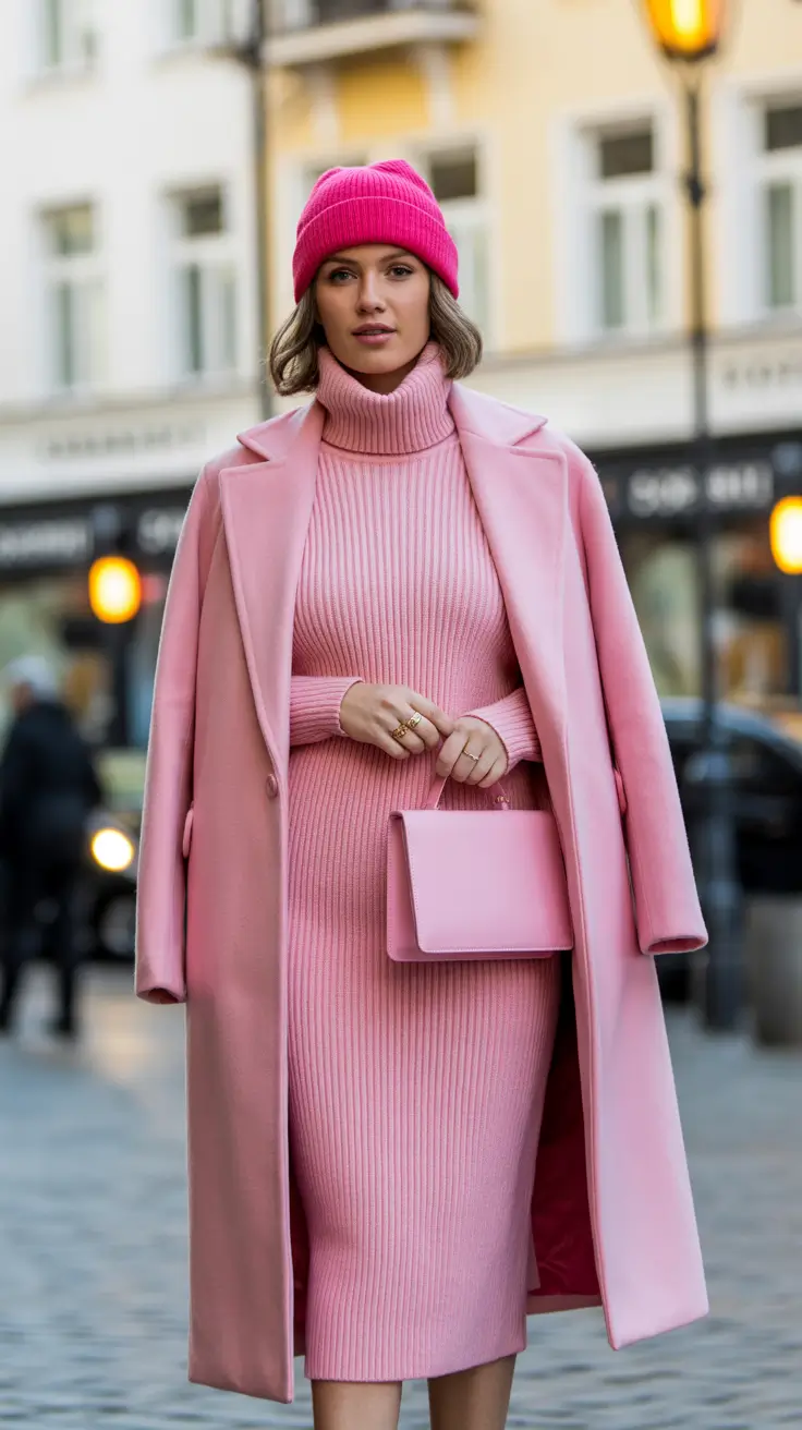 2026 outfits ideas for women Pink Harmony