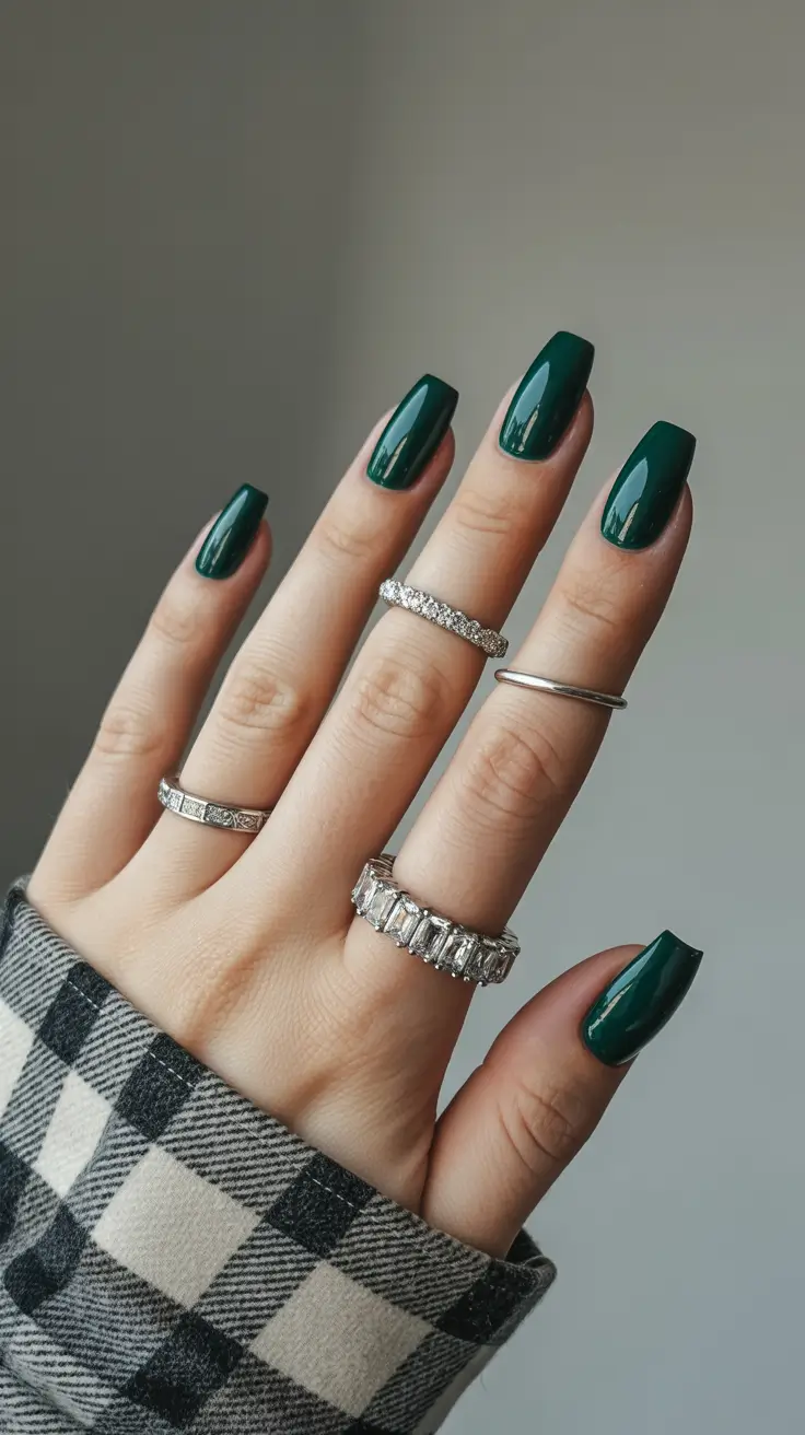 Best Christmas Tree Nails 2025 Evergreen Velvet