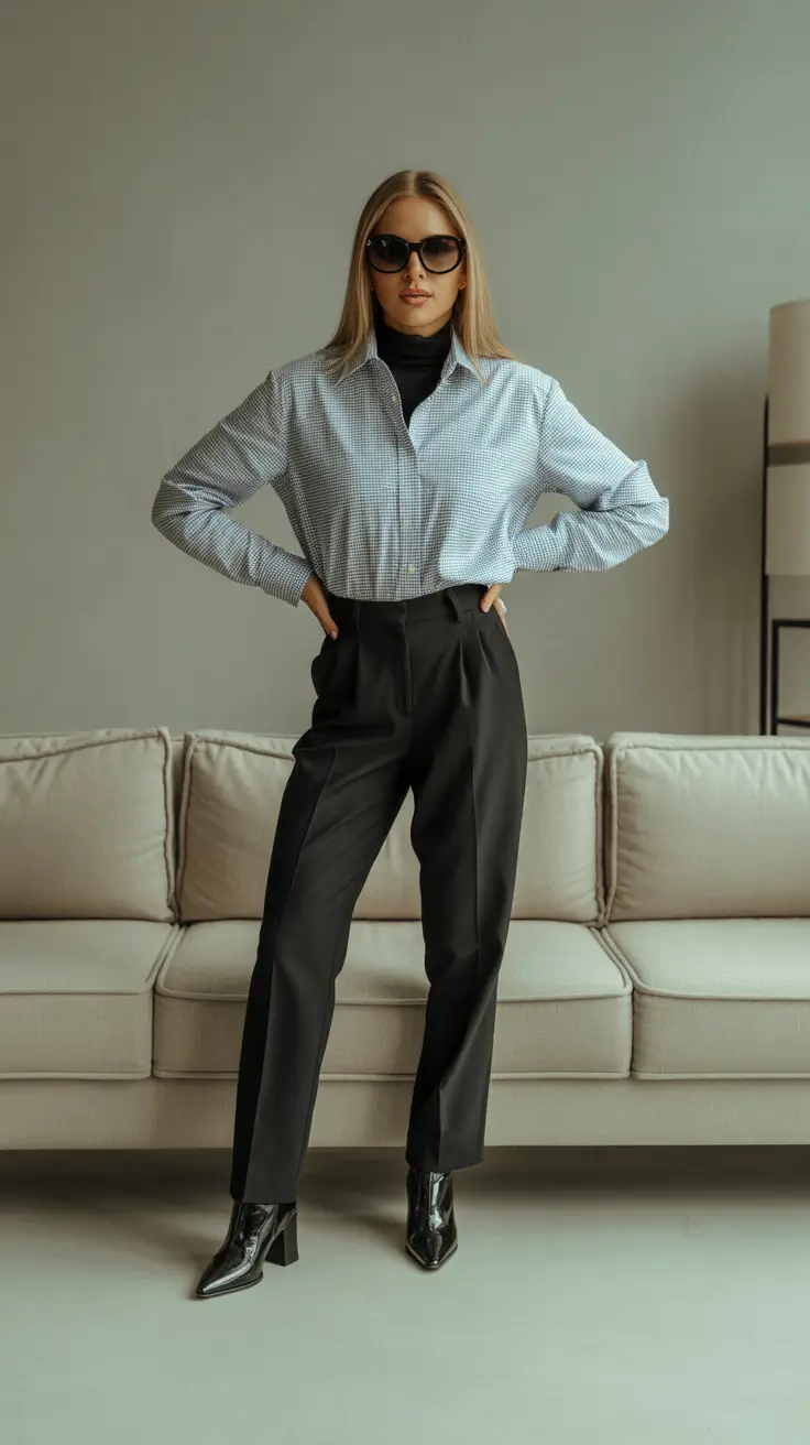 business casual outfits 2026 Polished Minimalism