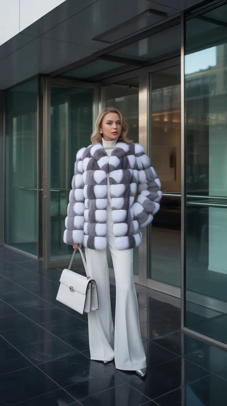 casual outfits 2026 Frosted White