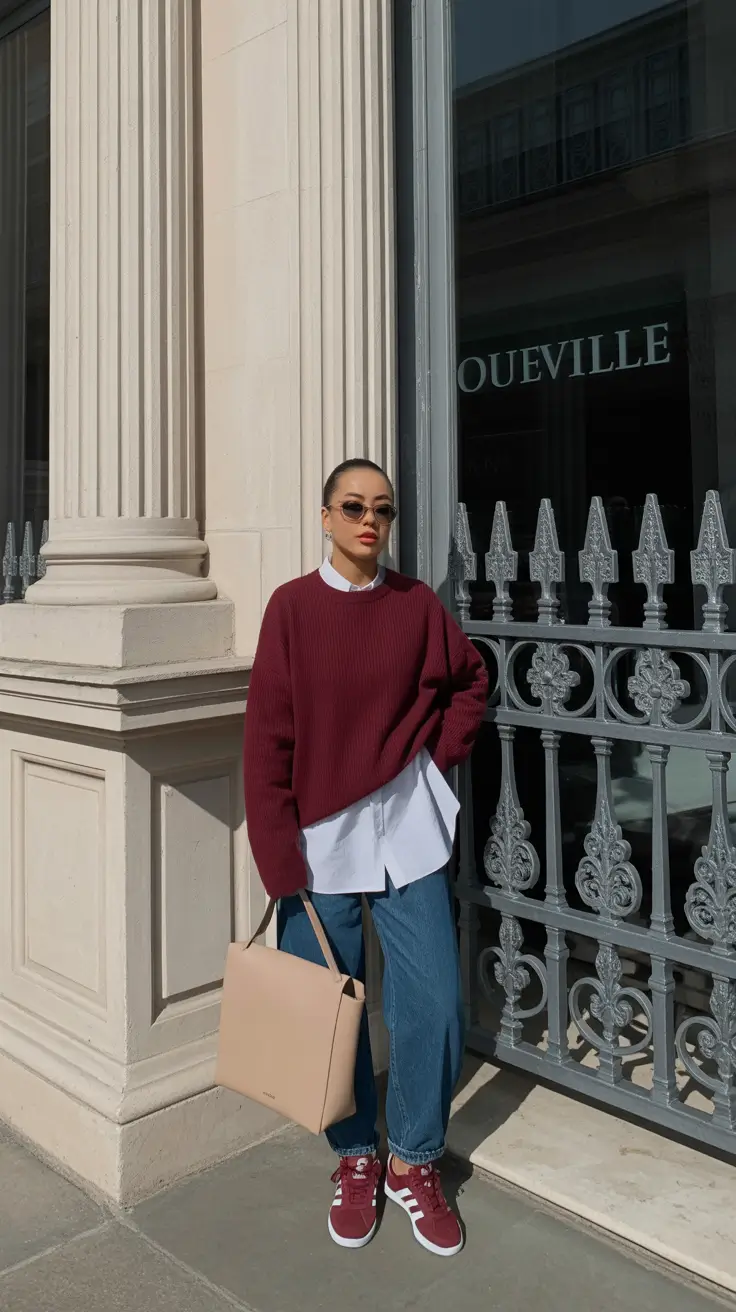 casual outfits 2026 Preppy Ease