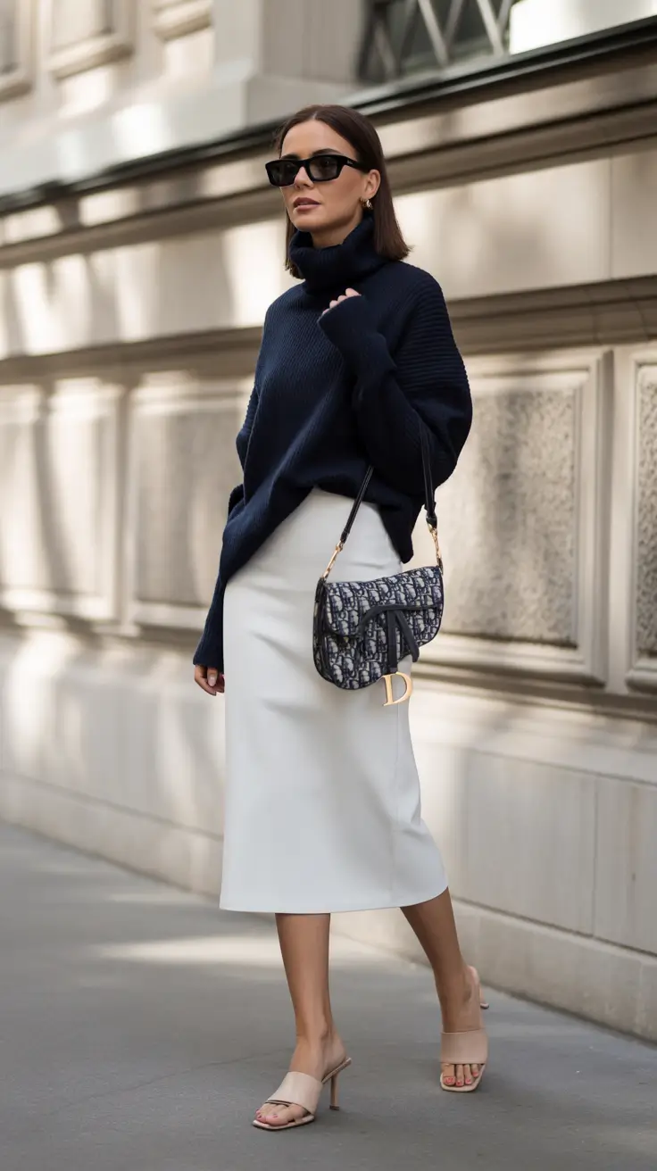 casual outfits 2026 Midnight Neutrals