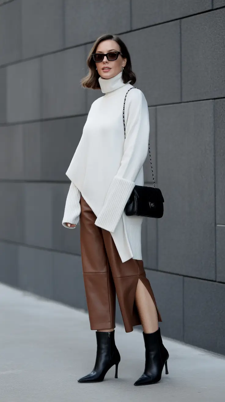 casual outfits 2026 Monochrome Edge