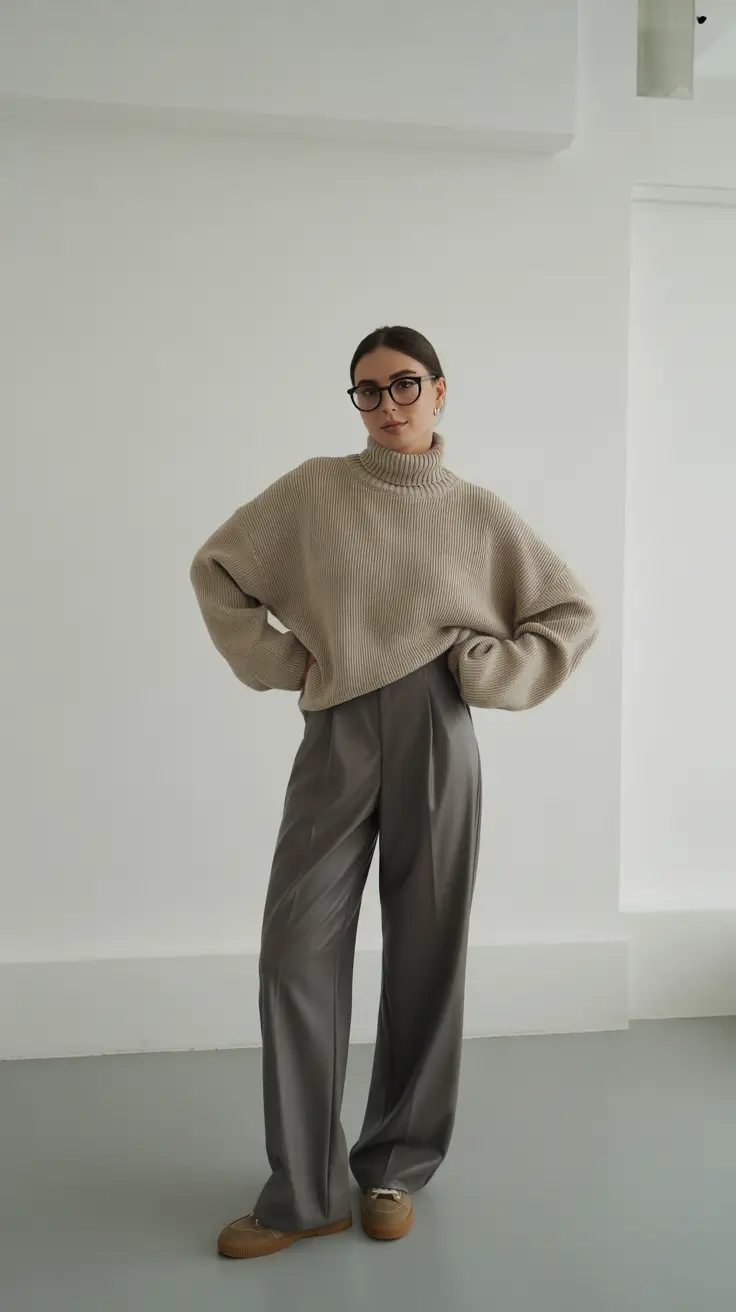 cold weather outfits 2026 Neutral Grace