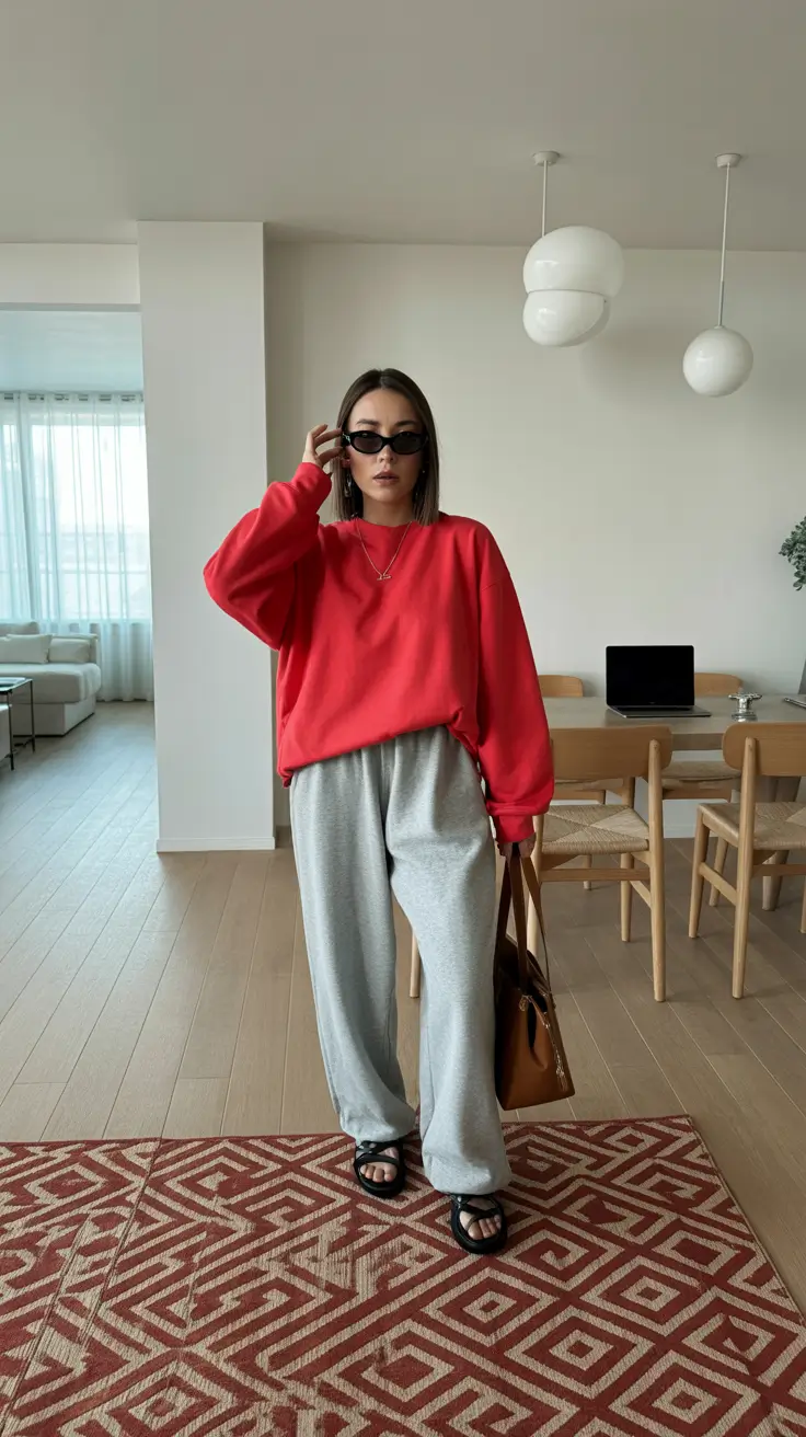 cute outfits 2026 Red Pop Energy