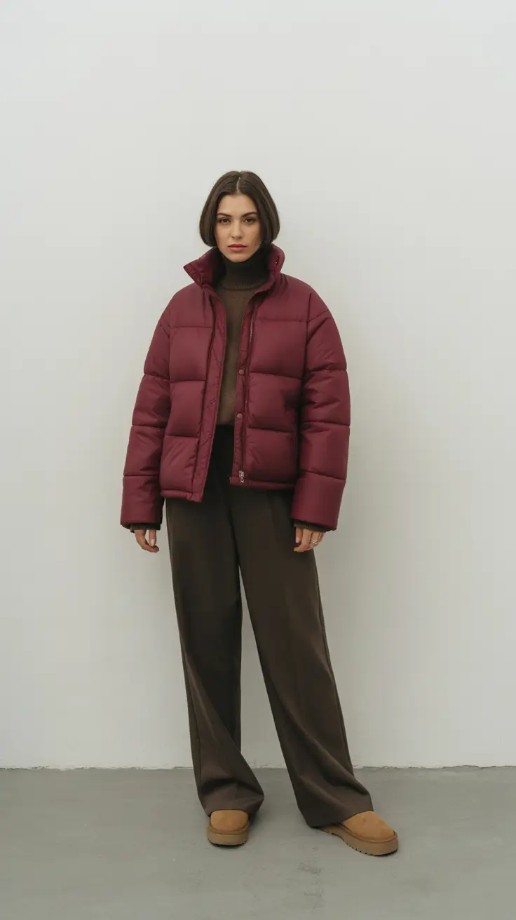 cute outfits 2026 Plum Comfort Luxe
