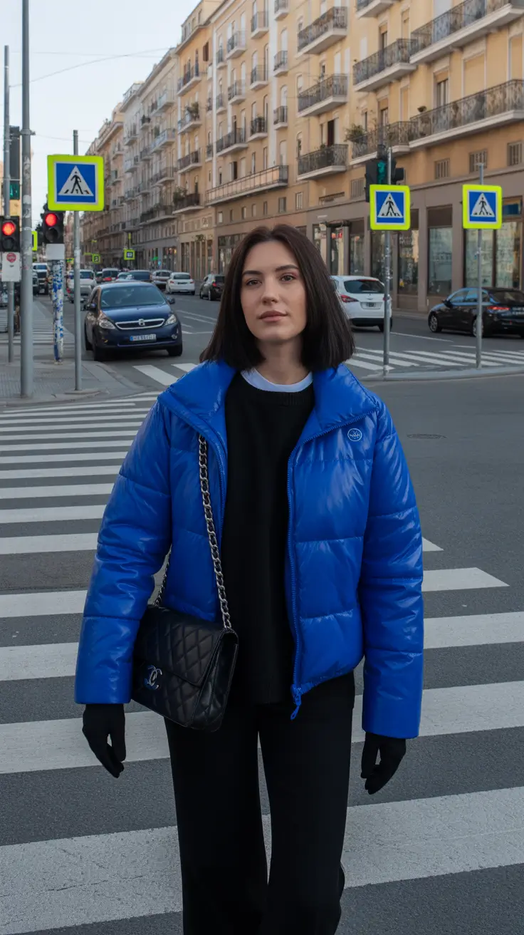 cute outfits 2026 City Blue Boldness