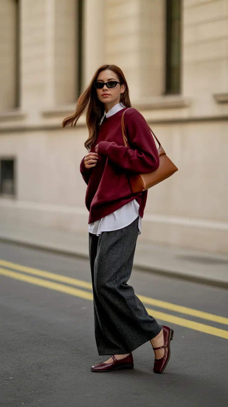 fashion outfits for women 2026 Layered Fall Sophistication