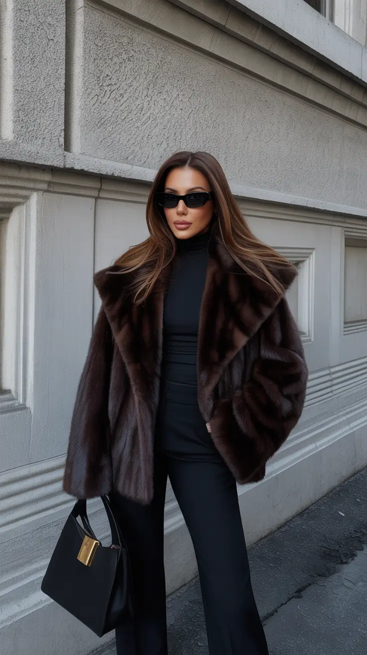 fashion outfits for women 2026 Modern Noir Luxe