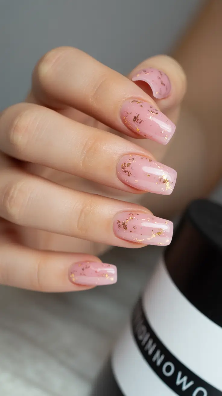 Pink Nail Trends Winter 2025-2026 Rose Quartz Elegance