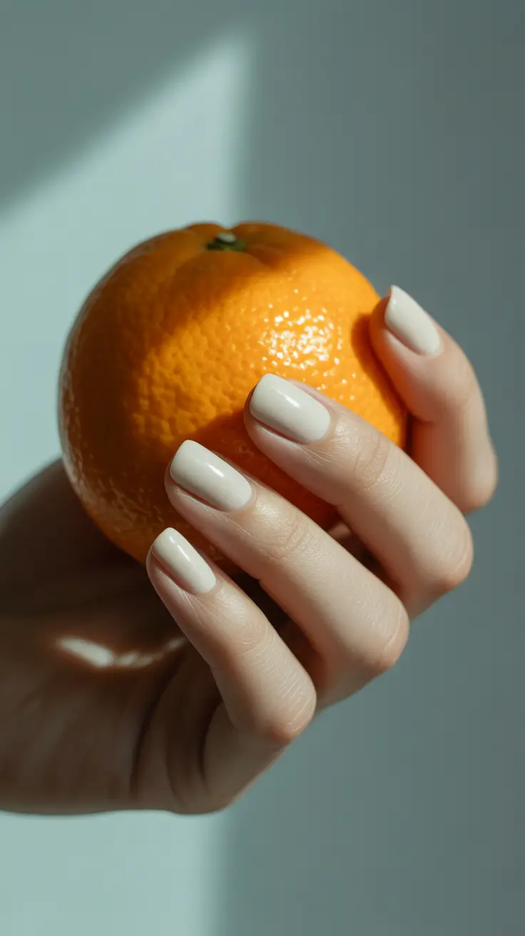 Simple Nail Trends Winter 2025-2026 Creamy Neutrals With a Glossy Twist