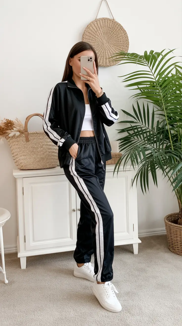 sweatpants outfits 2026 Sporty Minimalism That Feels Like You