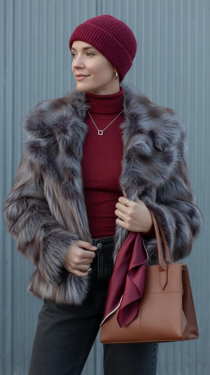 trendy outfits 2026 Crimson Luxe Energy