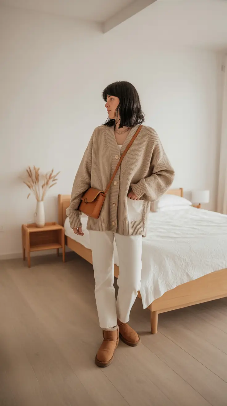 trendy outfits 2026 Neutral Comfort Mode