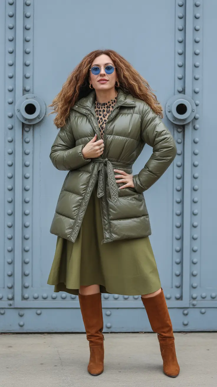 trendy outfits 2026 Earthy Power Layers