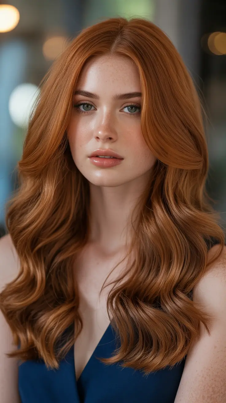 auburn hair color 2026 Natural Auburn Grace