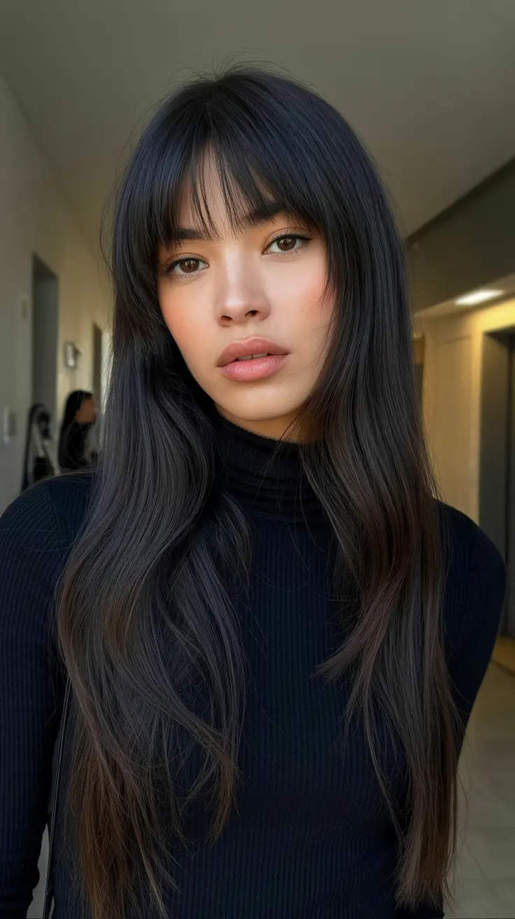 Best haircut ideas 2026 Soft Fringe and Long Layers