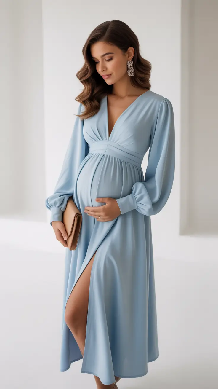 Best pregnancy outfits 2026 Blue Grace