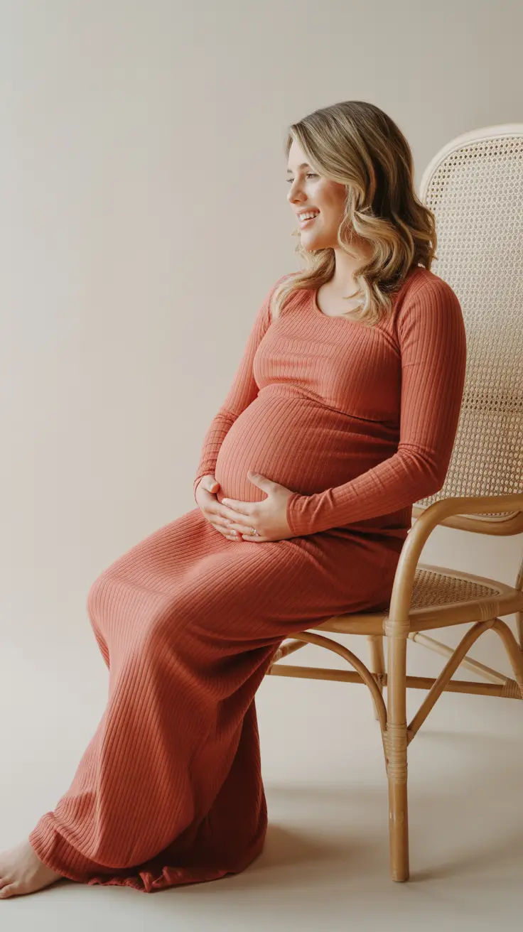 Best pregnancy outfits 2026 Terracotta Warmth