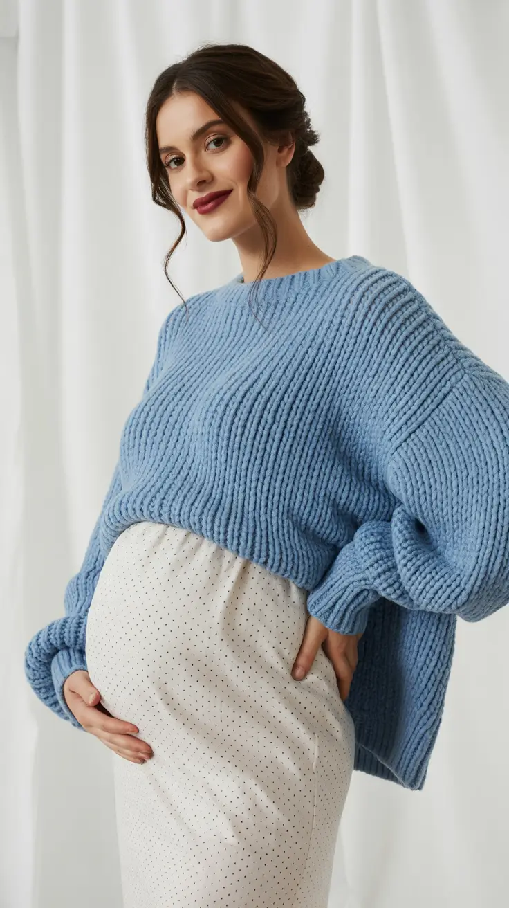 Best pregnancy outfits 2026 Blue Serenity