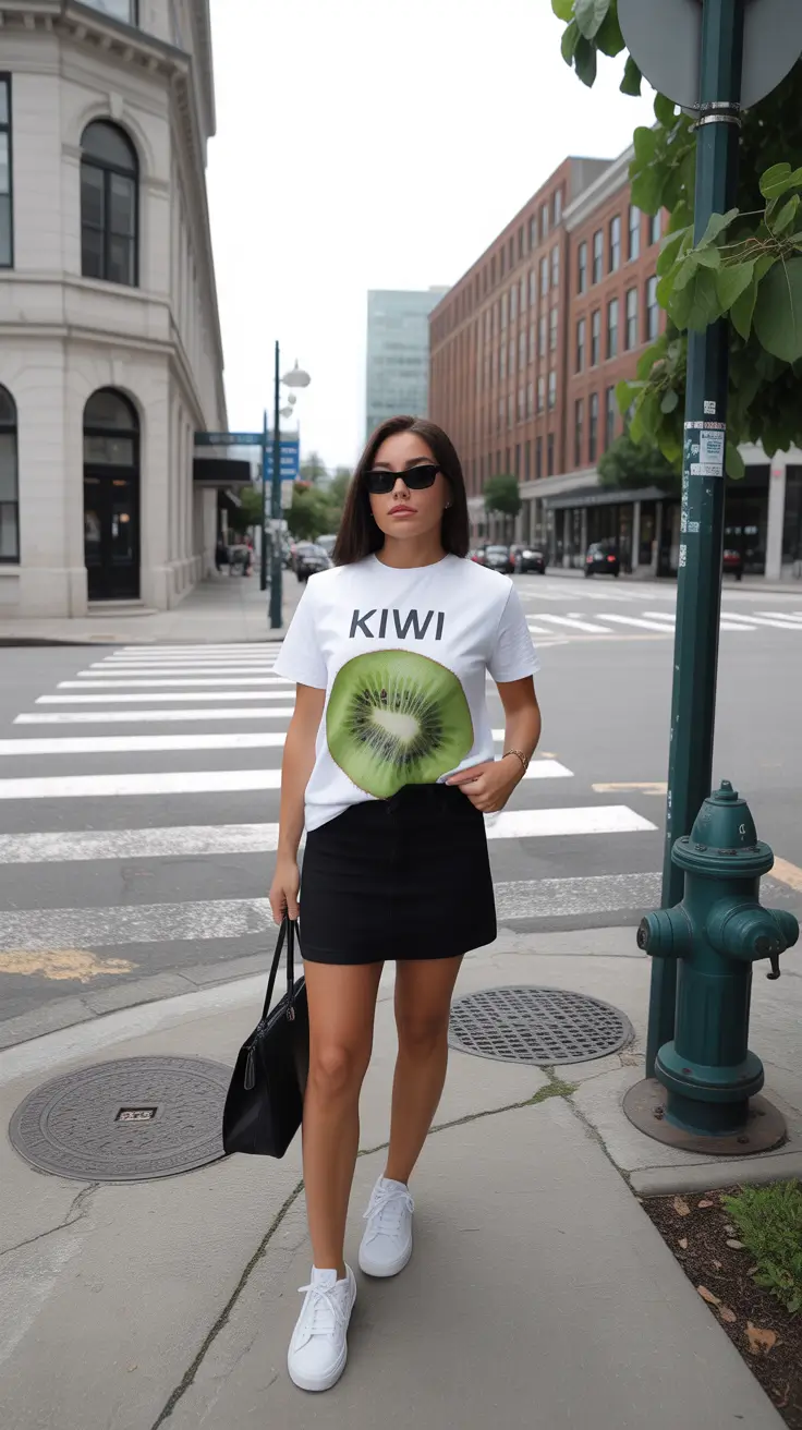 Best y2k outfits 2026 Kiwi Pop Minimalist