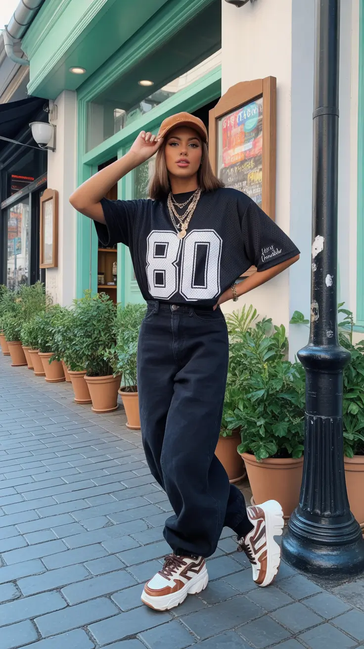 Best y2k outfits 2026 Varsity Girl Energy