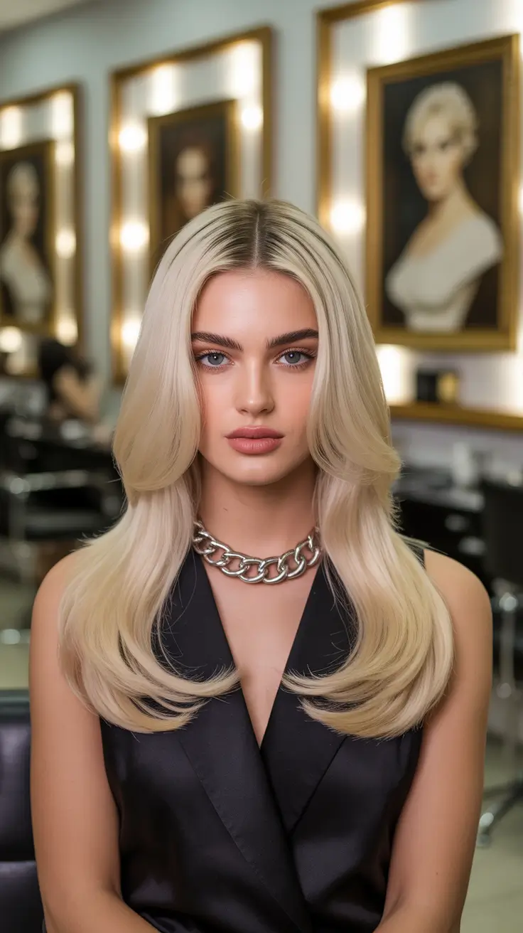 Blonde hair color 2026 for every skin tone Silky Platinum Perfection