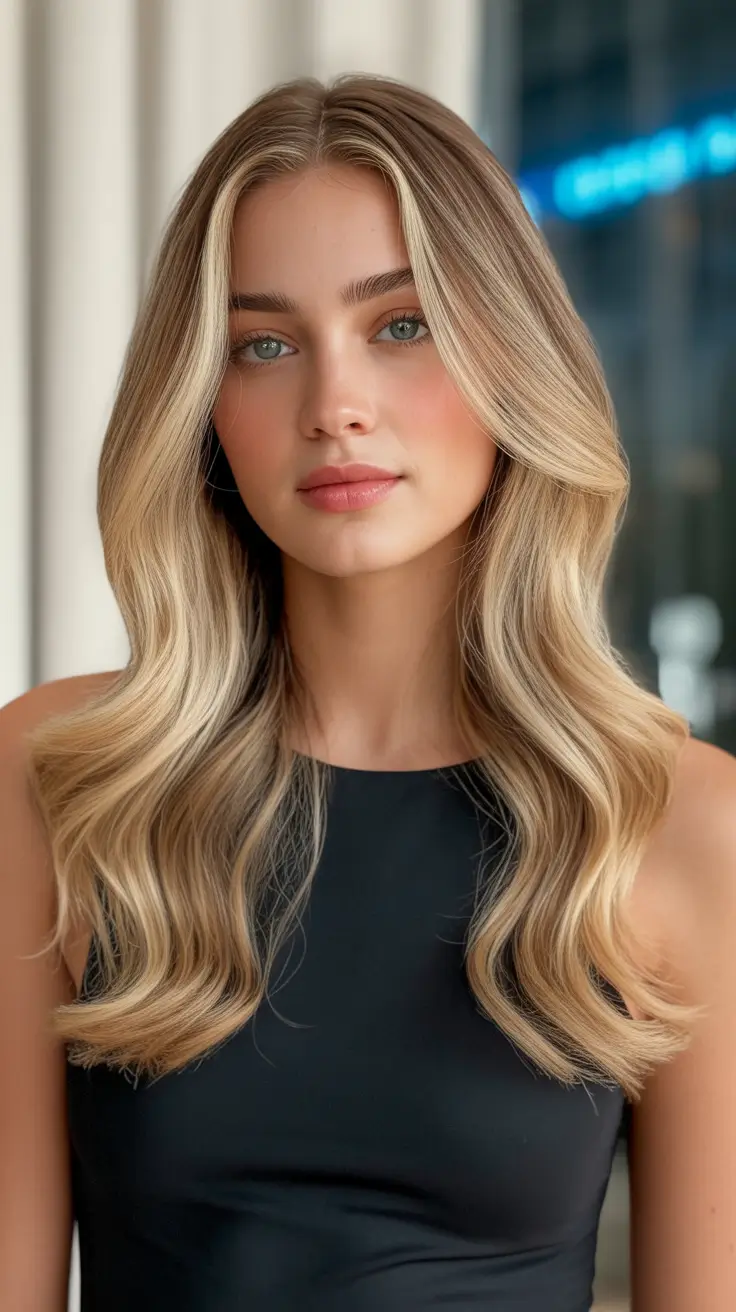 Blonde hair color 2026 for every skin tone Soft Honey Bronde Waves
