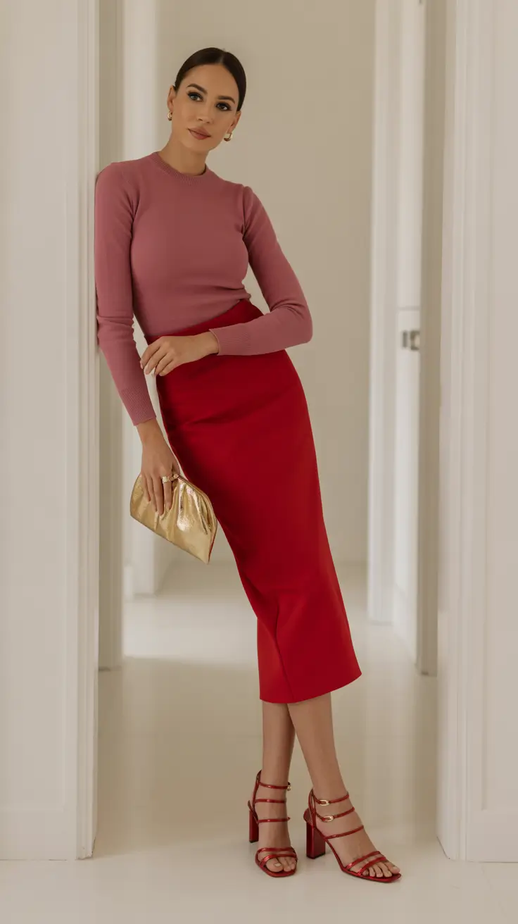 Brunch outfit ideas 2026 Rosy Sophistication