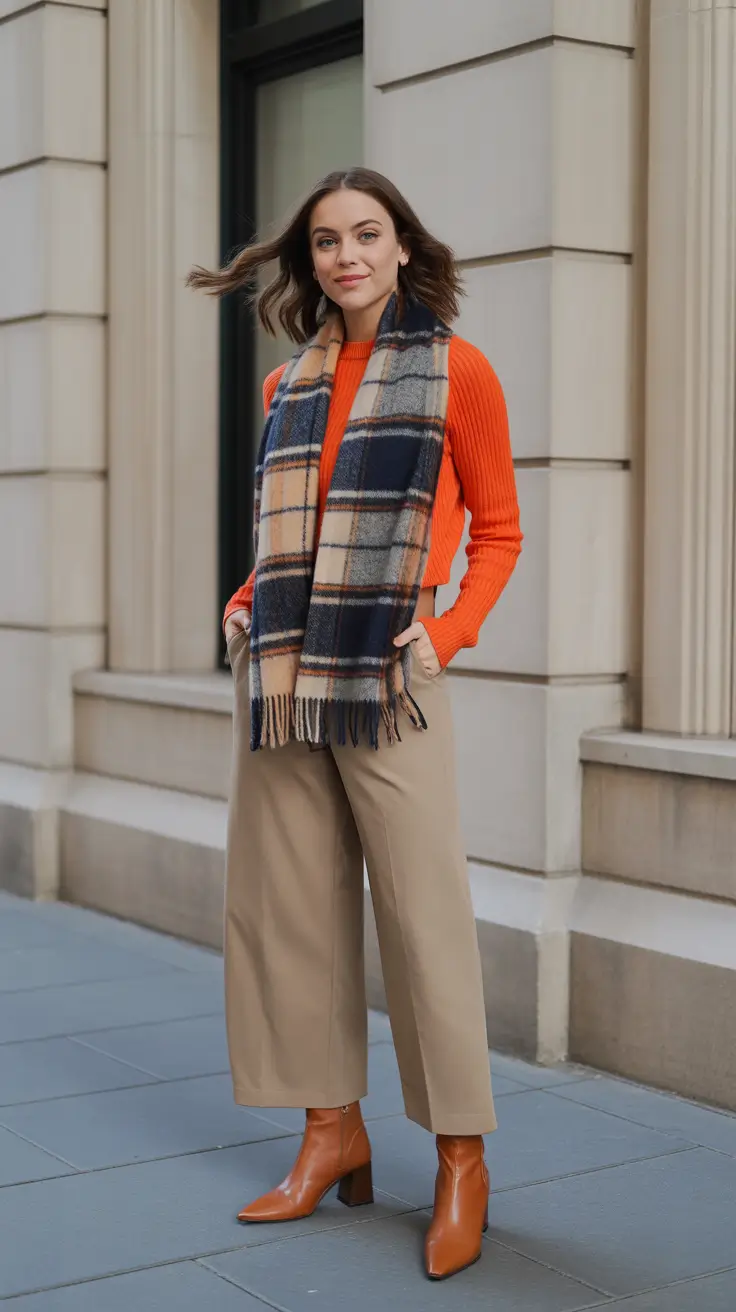 Brunch outfit ideas 2026 Modern Pumpkin Palette