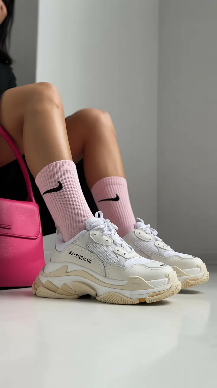 Casual outfits with sneakers 2026 Power Pastels The Rise of Pink Energy