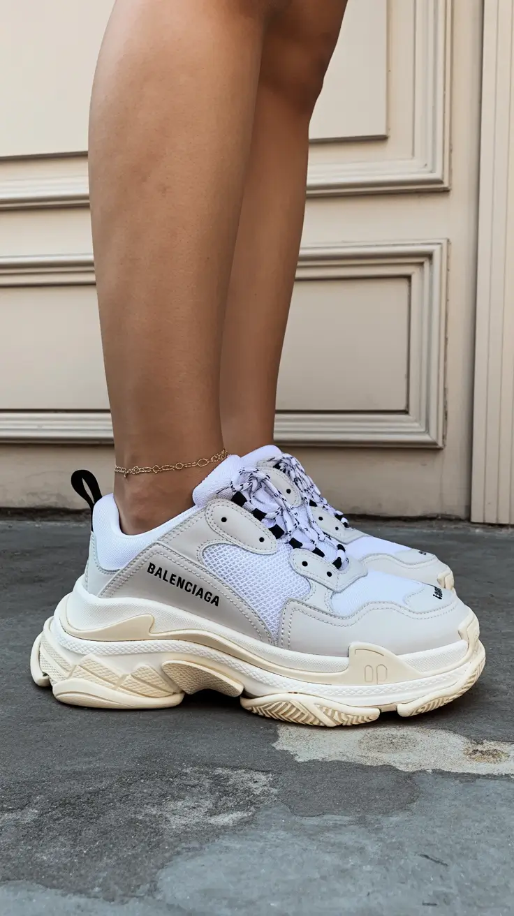 Casual outfits with sneakers 2026 Modern Edge White Power in Motion