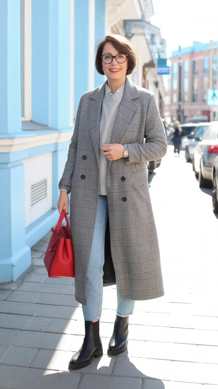 Chic outfits for women over 40 in 2026 Urban Gray Perfection