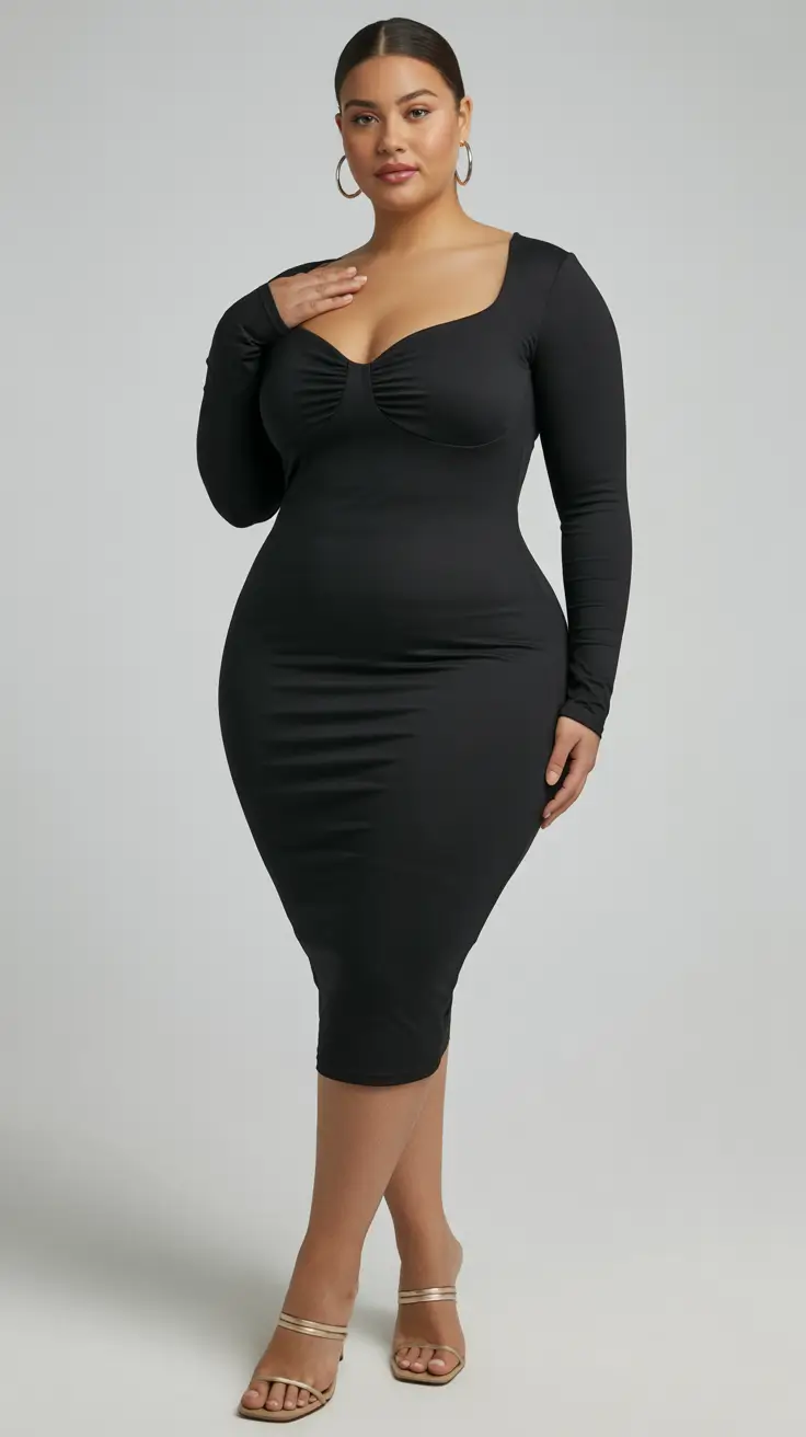curvy outfits inspo for women 2026 The Ultimate Little Black Dress