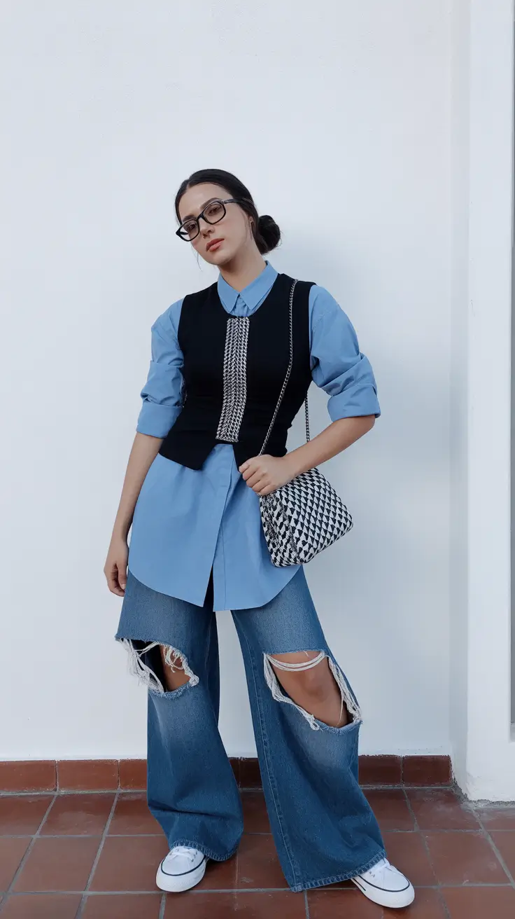 Going out outfits for women 2026 Retro Scholar