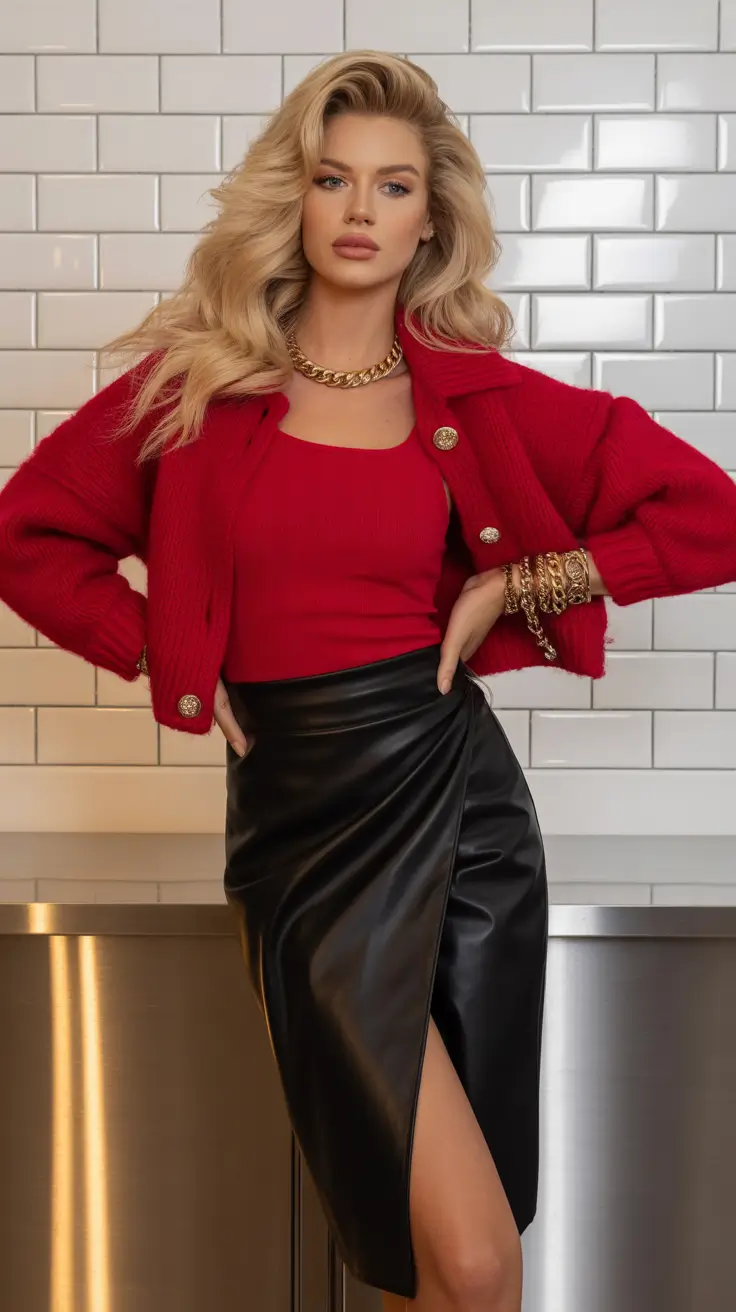 Going out outfits for women 2026 Scarlet Allure