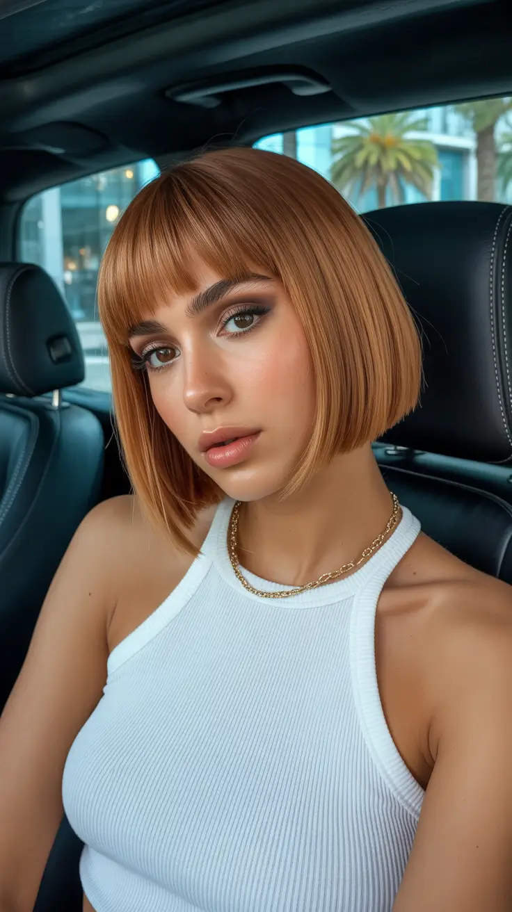 hair color ideas 2026 for every skin tone Ginger Spice Bob