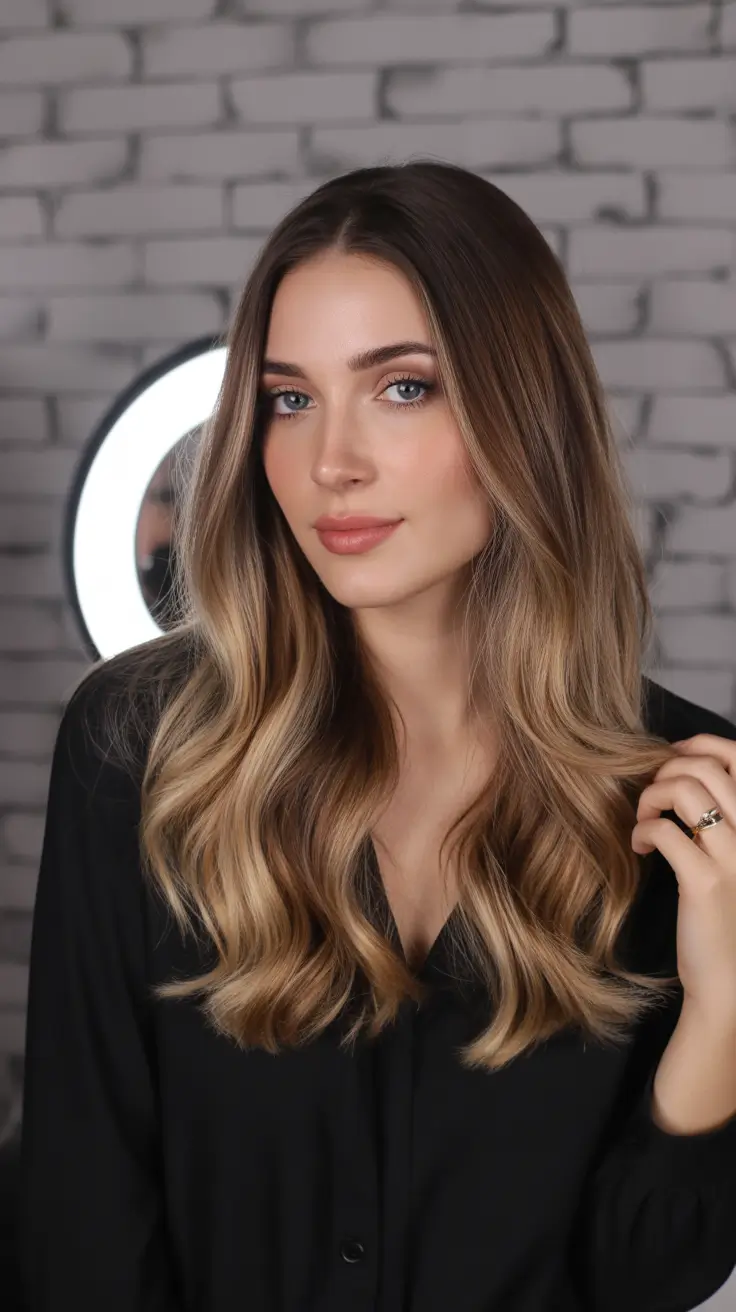 hair color ideas 2026 for every skin tone Bronde Glow Balayage