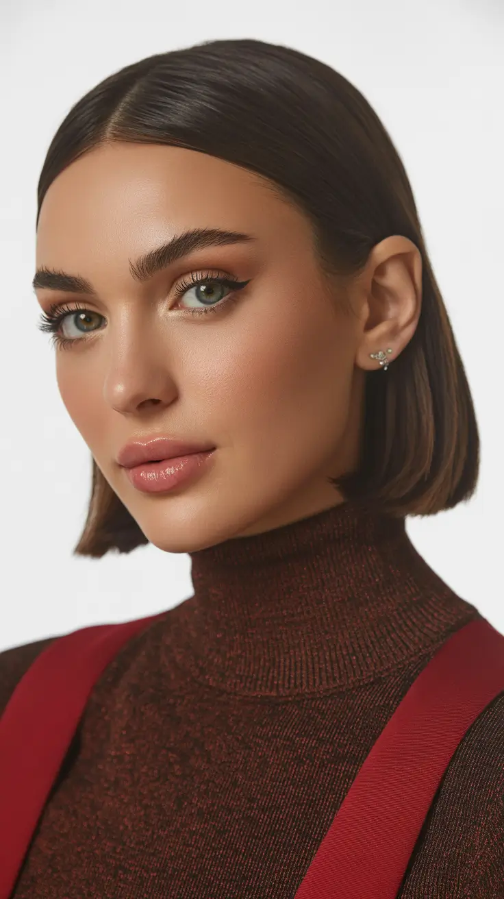 hair color ideas 2026 for every skin tone Chic Espresso Bob