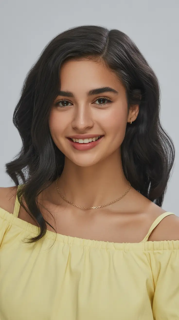 hair color ideas 2026 for every skin tone Classic Glossed Black