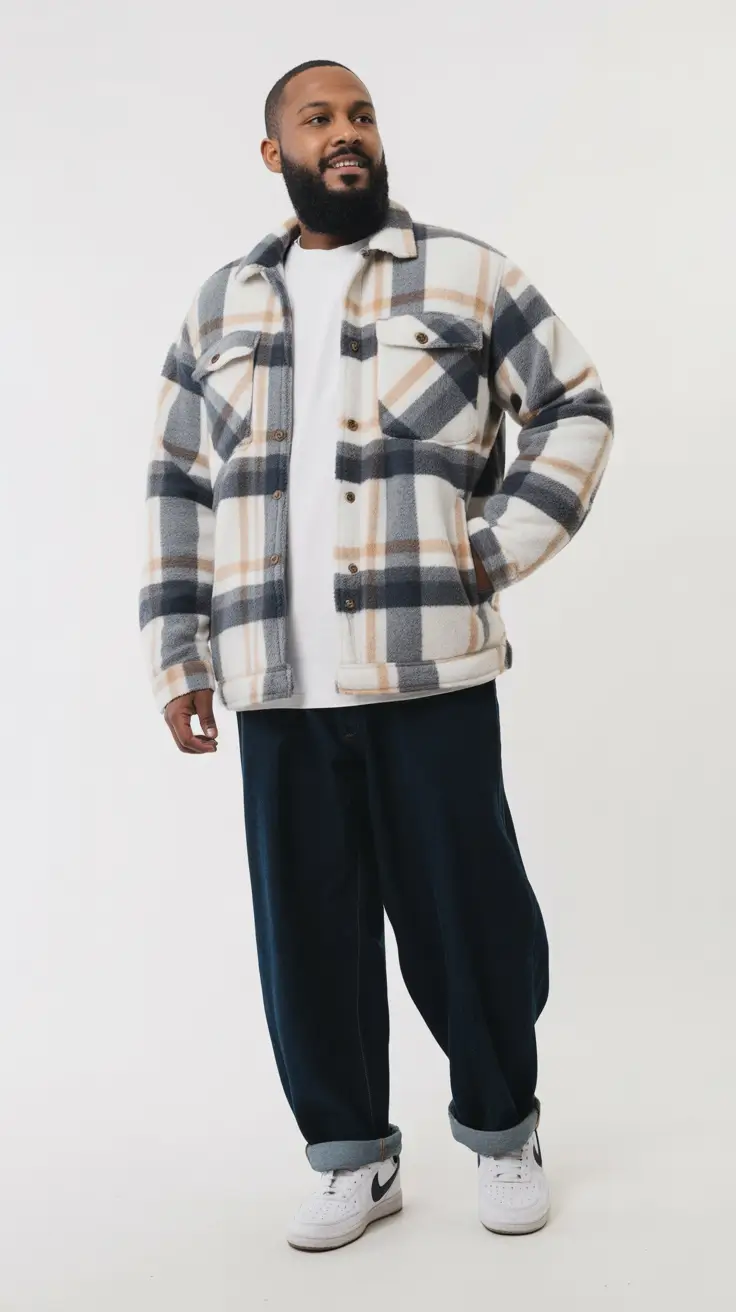 Men's outfit ideas 2026 Cozy Urban Flannel