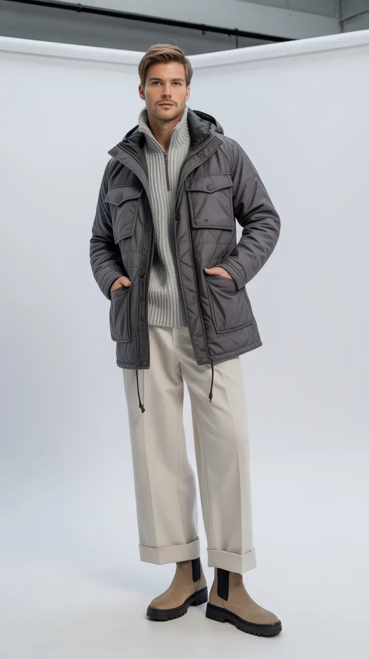 Men's outfit ideas 2026 City Safari Luxe